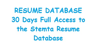 STEM Resume Database